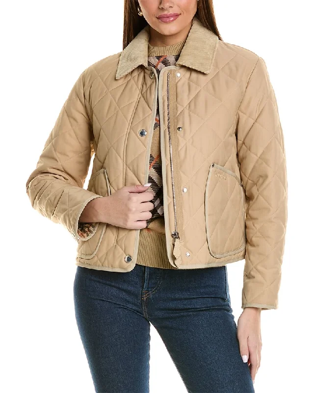Wandering freely Burberry Quilted Jacket