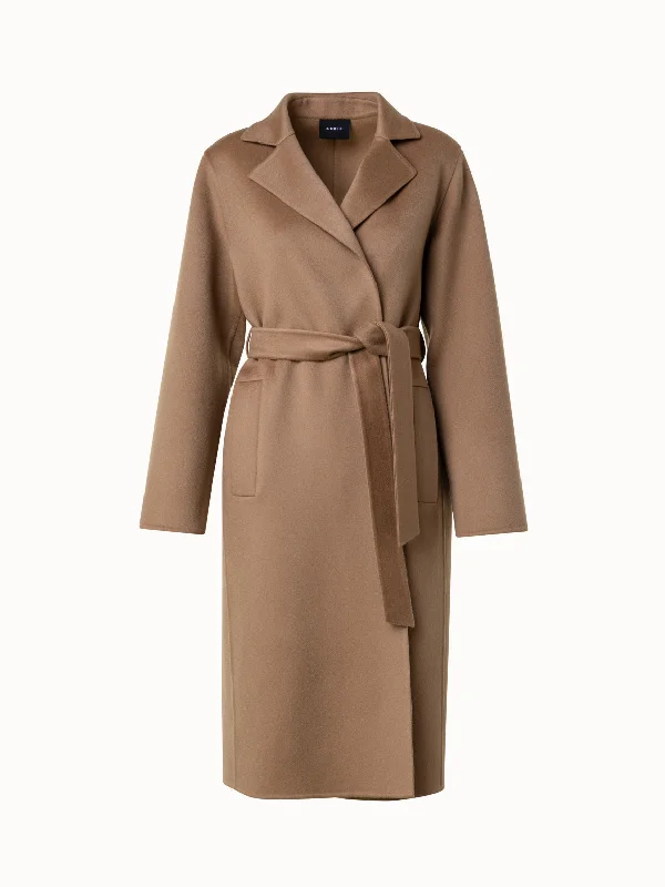 Sweet Style Cashmere Double-Face Coat