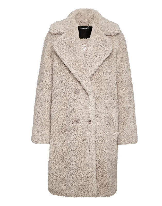 Sports Style Coat Long Teddy Bear