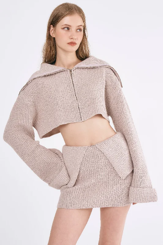 Lazy Home Jade Chunky Knitted Jacket