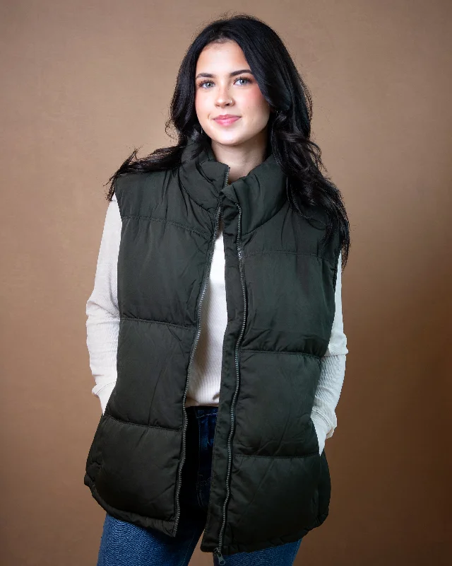 Classic Color Kelsey Puffer Vest