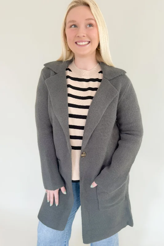 Light Layers Mari Single Button Coatigan