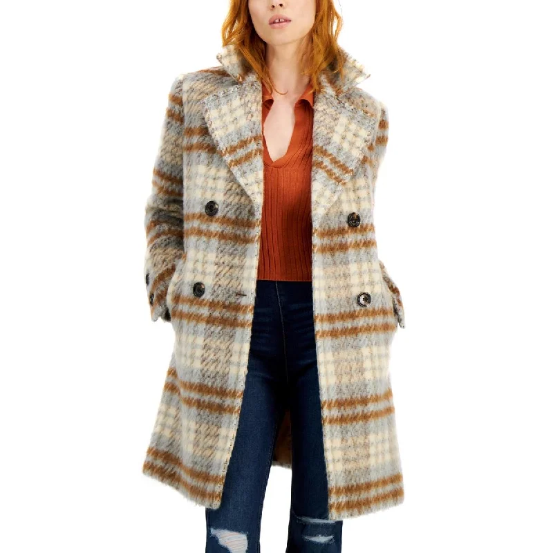 Versatile Itinerary Sam Edelman Womens Wool Blend Long Long Coat