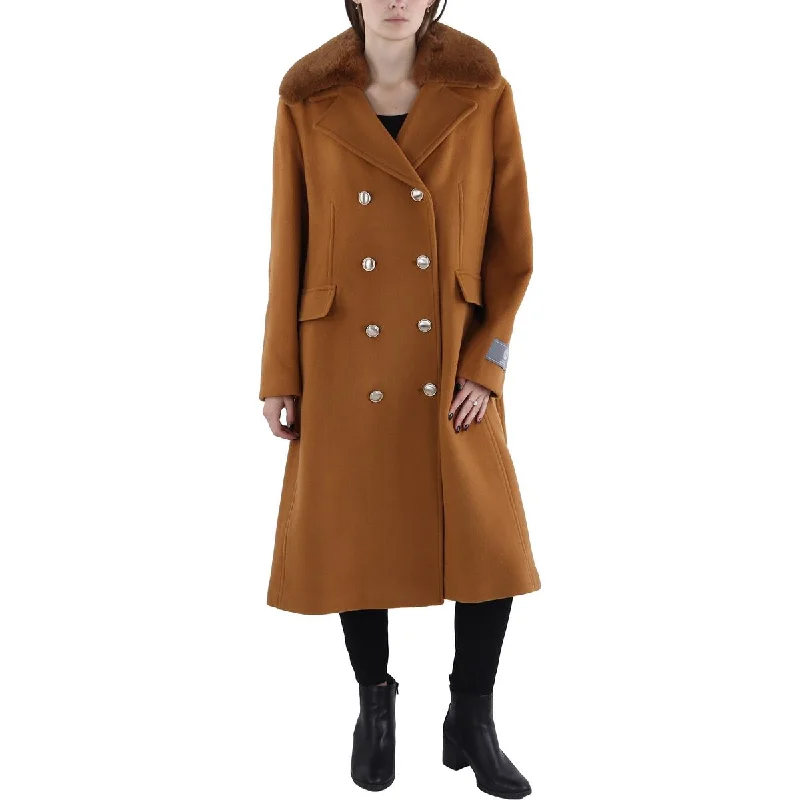 Fashionable Inner Wear Vince Camuto Womens Wool Blend Long Pea Coat