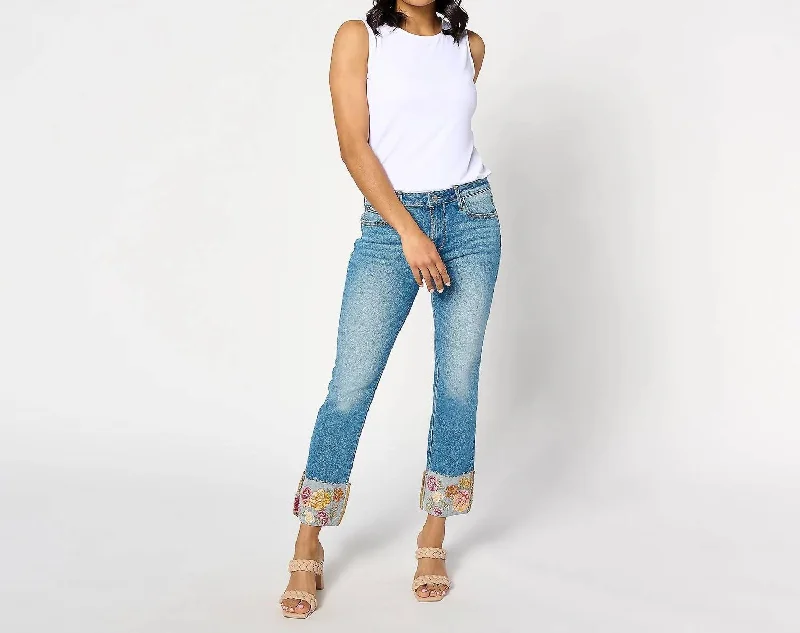 Basic Comfort Colette Jeans Portofino In Medium Wash