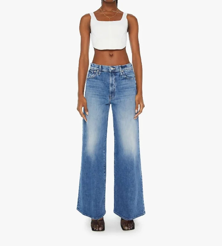 Cozy Lifestyle Ditcher Roller Zip Skimp Jeans In Music In The Medium