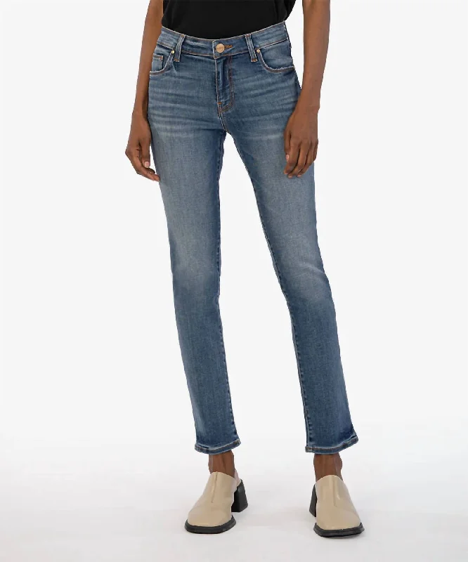 Comfortable And Casual Elizabeth High Rise Jeans In Observe