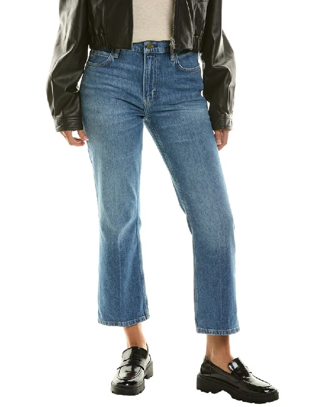 Relaxed Style FRAME Denim The 70s Crop High-Rise Bernadette Bootcut Jean