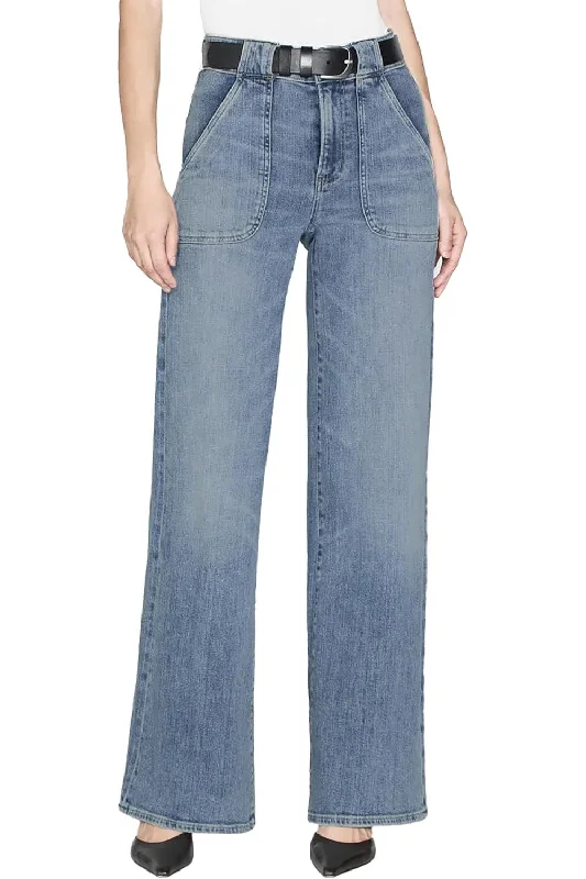 Exquisite Craftsmanship FRAME Women's Modern Pocket Jean, Carpenter