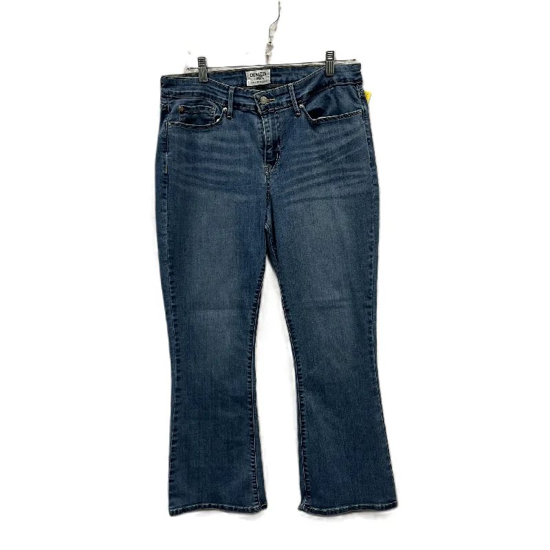 British Fashion Jeans Boot Cut By Denizen By Levis In Blue, Size: 16