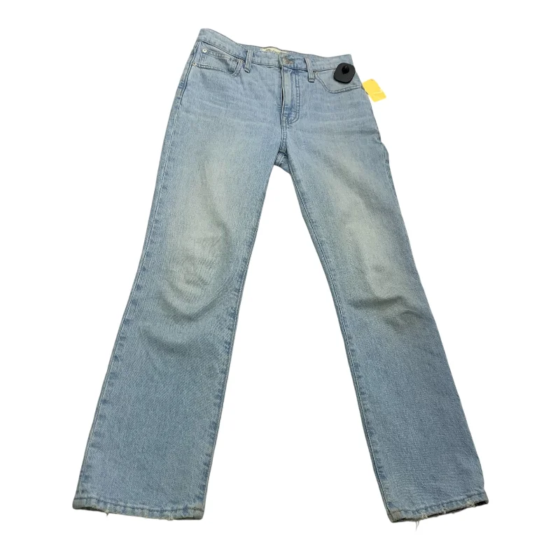 Lively And Youthful Jeans Boot Cut By Madewell In Blue Denim, Size: 0