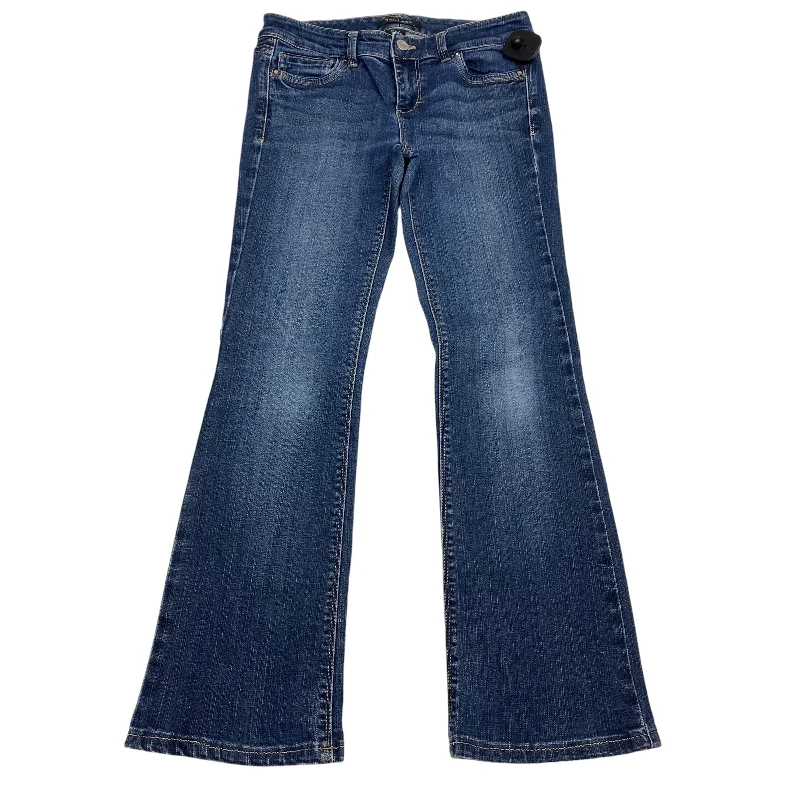 Fashionable And Versatile Jeans Boot Cut By White House Black Market In Blue Denim, Size: 2