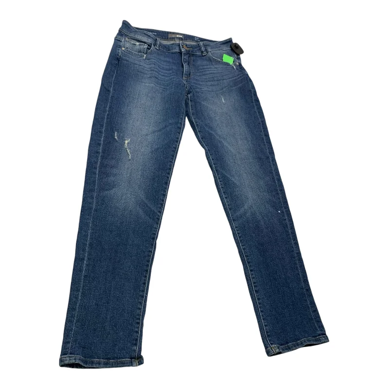 Smart Comfort Wear Jeans Boyfriend By Dl1961 In Blue Denim, Size: 2