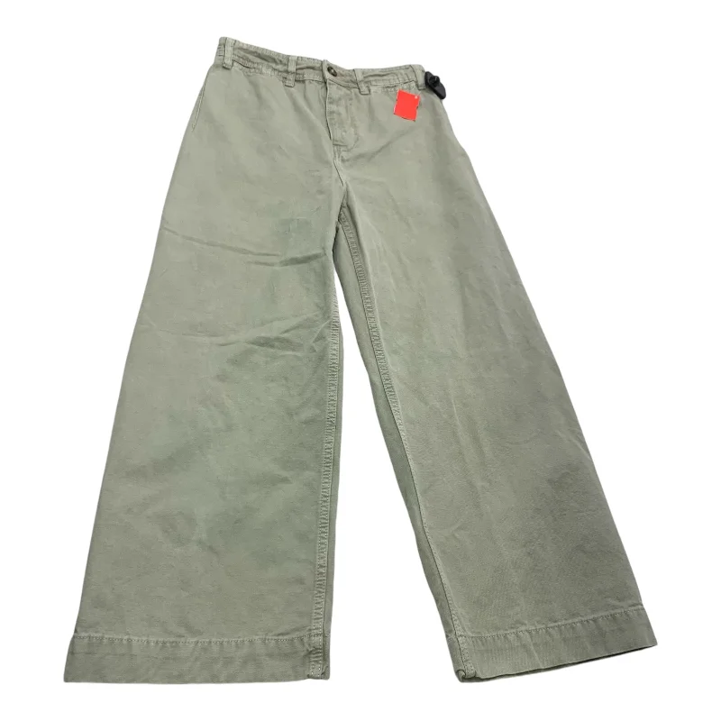 Classic Retro Jeans Cropped By We The Free In Green Denim, Size: 2