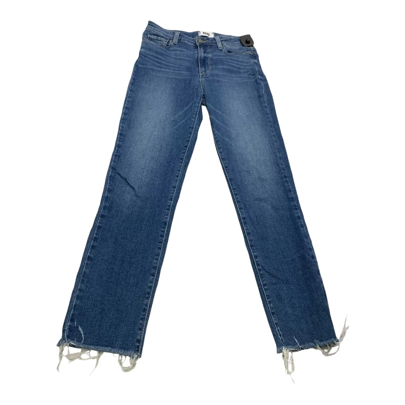 Sexy Fun Jeans Designer By Paige In Blue Denim, Size: 4