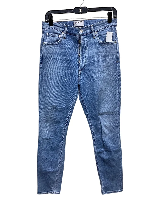 Casual Choice Jeans Skinny By Agolde In Blue Denim, Size: 4