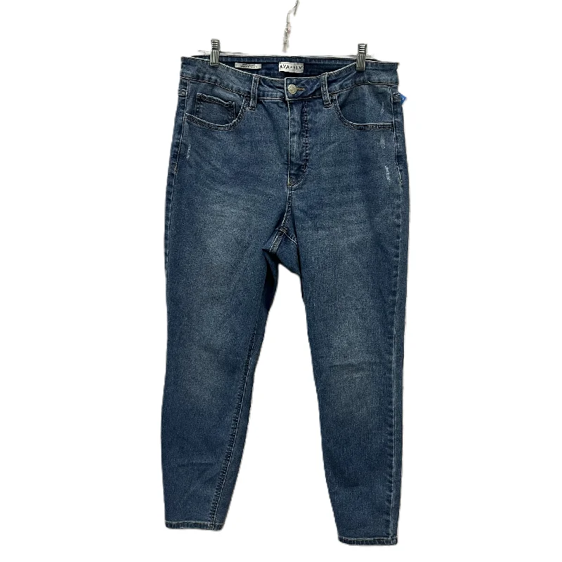 Romantic Temperament Jeans Skinny By Ava & Viv In Blue, Size: 16