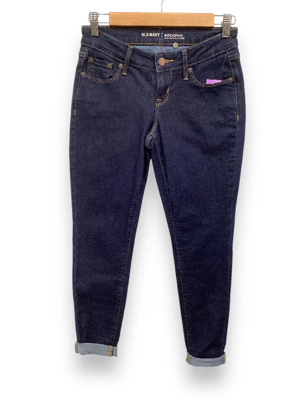 Cozy Essentials Wear Jeans Skinny By Old Navy In Denim, Size: 0