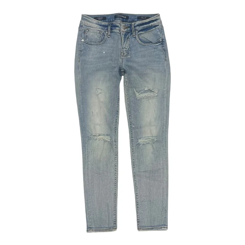High-end Sense Jeans Skinny By Vigoss In Blue Denim, Size:2