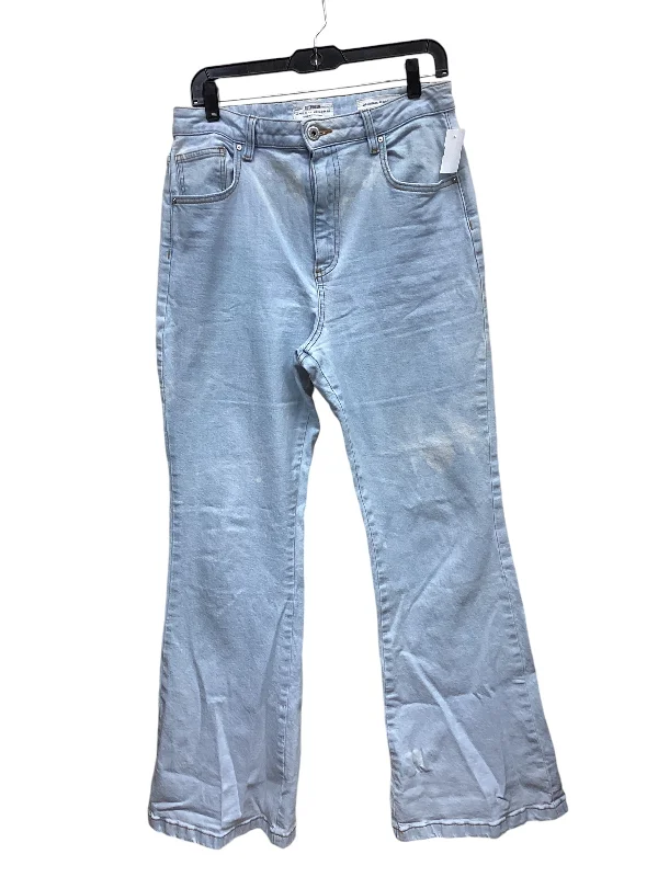 Stylish Comfort Jeans Straight By Cotton On In Blue Denim, Size: 10