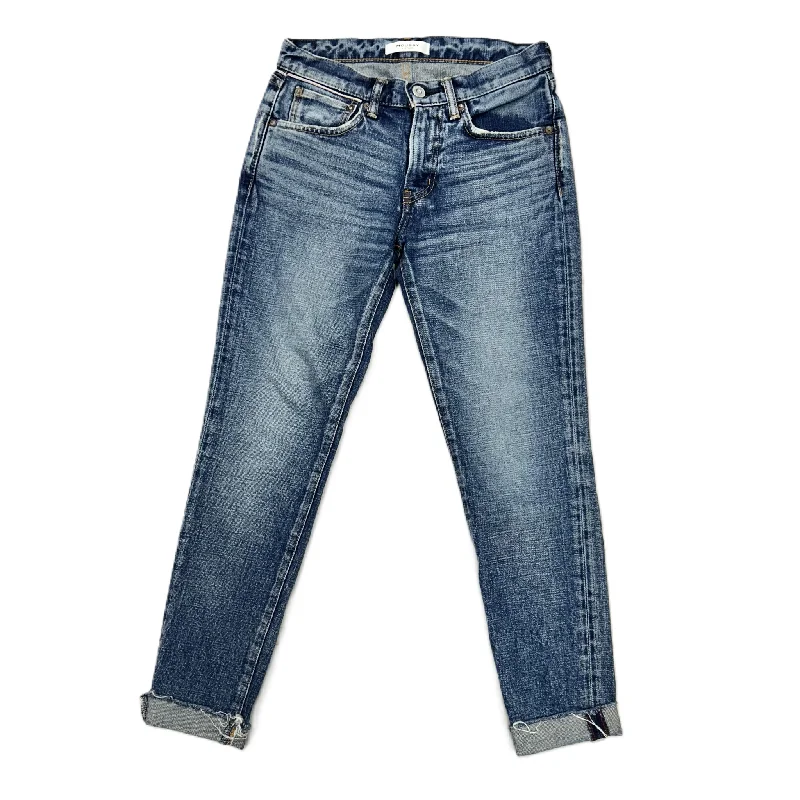 Elegant And Lazy Jeans Straight By Moussy Vintage In Blue Denim, Size: 0