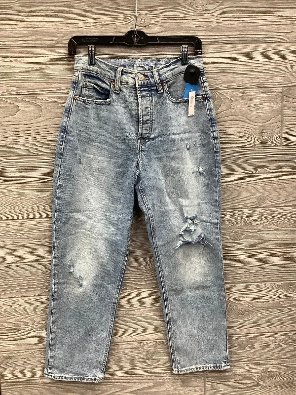 Free Design Jeans Straight By Old Navy In Blue Denim, Size: 6p