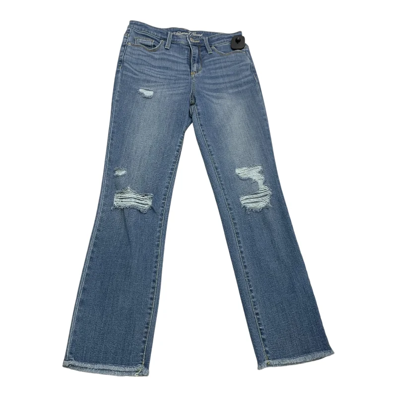Sports Fashion Jeans Straight By Universal Thread In Blue Denim, Size: 0