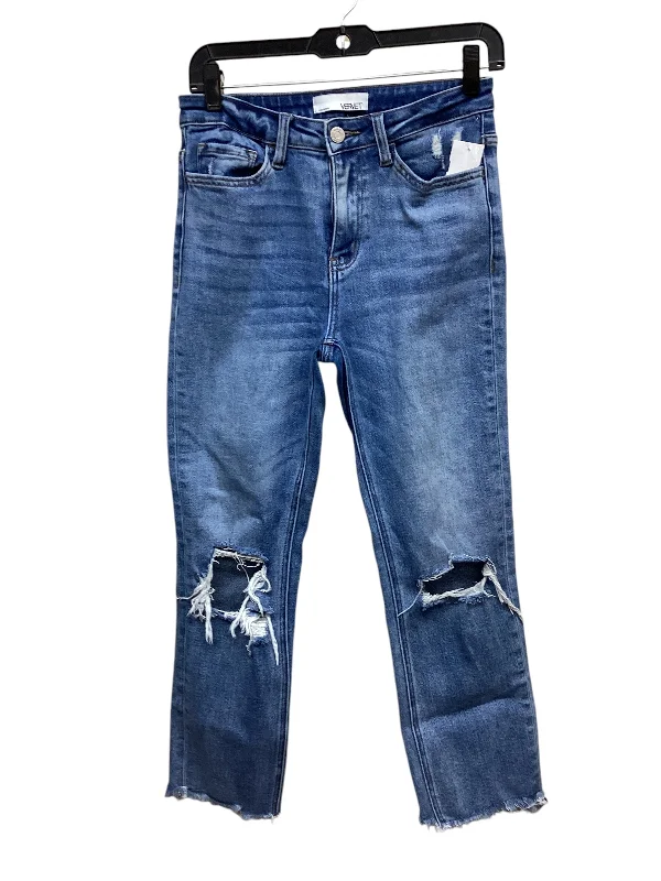 Design Must-have Jeans Straight By Vervet In Blue Denim, Size: 4