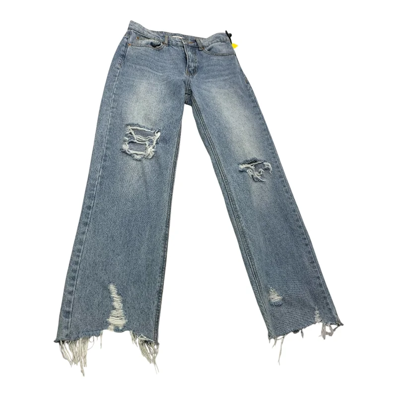 Easy-to-Wear Jeans Wide Leg By Bdg In Blue Denim, Size: 2