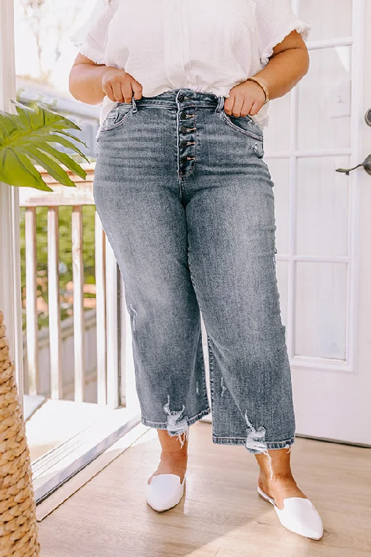 Personalized Design Judy Blue Caroline High Waist Crop Jean Curves