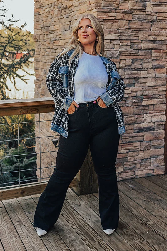 Comfy Layers Judy Blue The Astrid High Waist Flare Curves