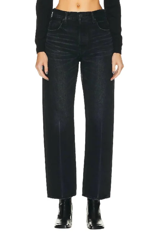 Sports And Leisure Murrieta Wide Straight Jean In Black