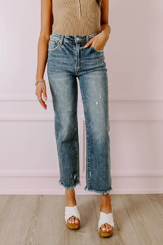 Light And Breathable Risen Scarlett High Waist Jean In Dark Wash
