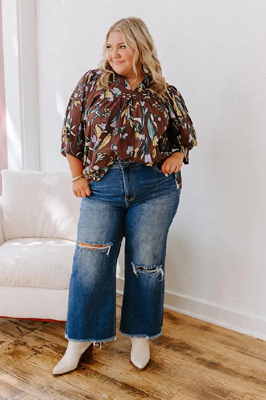 Ethnic Style Risen Westley High Waist Relaxed Jean Curves