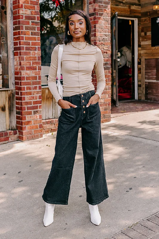 Personalized Wear The Adele High Waist Jean In Black