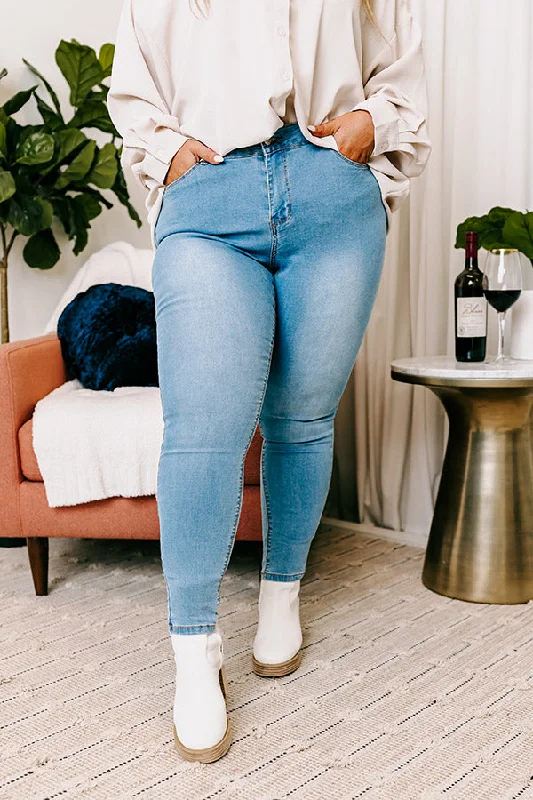 Fashion And Simplicity The Arriba High Waist Skinny Curves