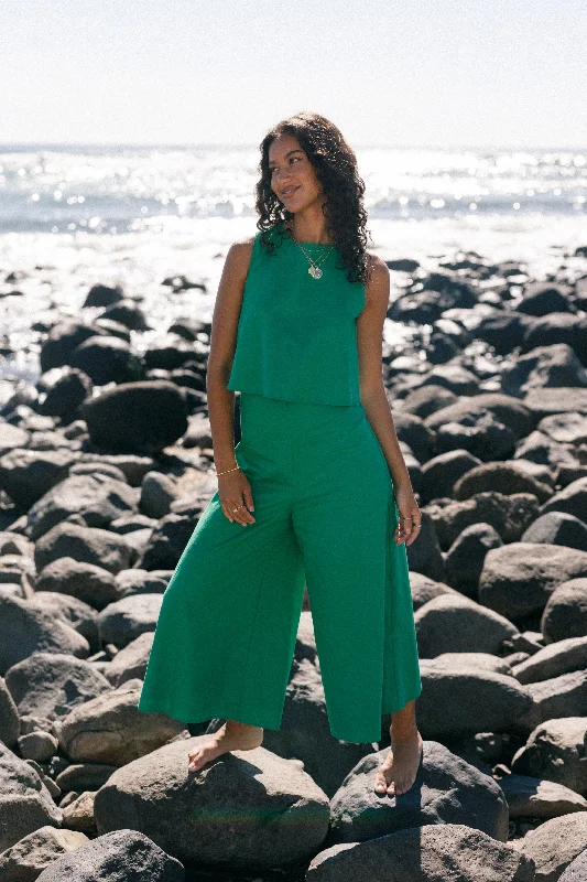 Comfortable Fashion Femme Jumpsuit - Green