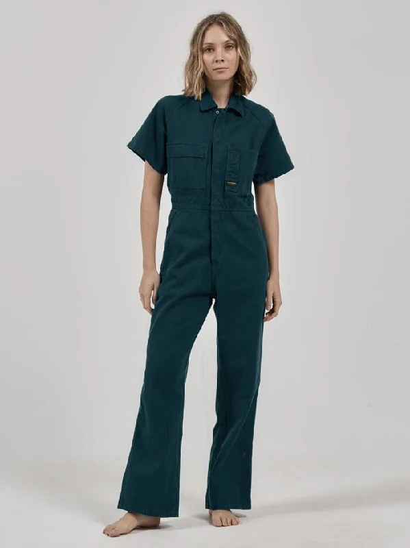 Practical Style Hard Yakka x Thrills Coverall - Yakka Green