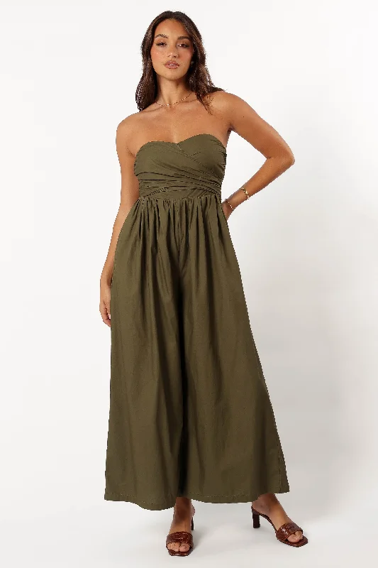 Leisure Sports Marias Jumpsuit - Deep Olive