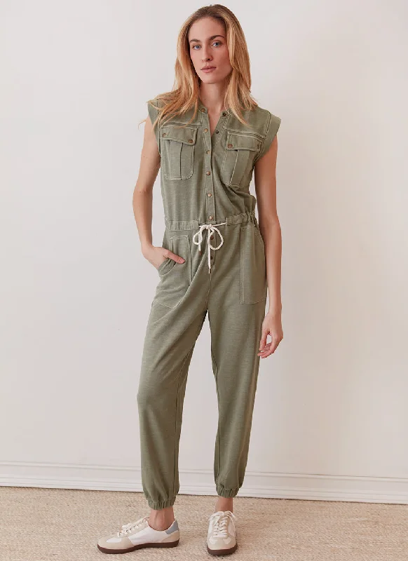 Age-reducing Style Washed Jude Jumpsuit