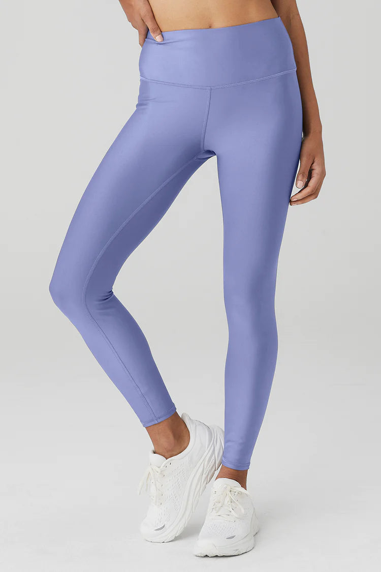 Personalized Design Alo Yoga Women's Airlift Micro Performance 7/8 Leggings - Infinity Blue