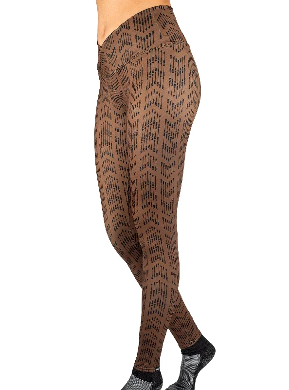 Cozy Chic Trends Artemis Chevron Arrow ProWikMax™ Legging
