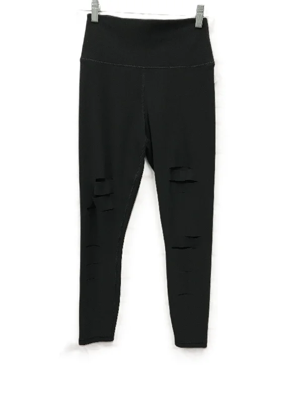 Classic Retro Athletic Leggings By Alo In Black, Size: S