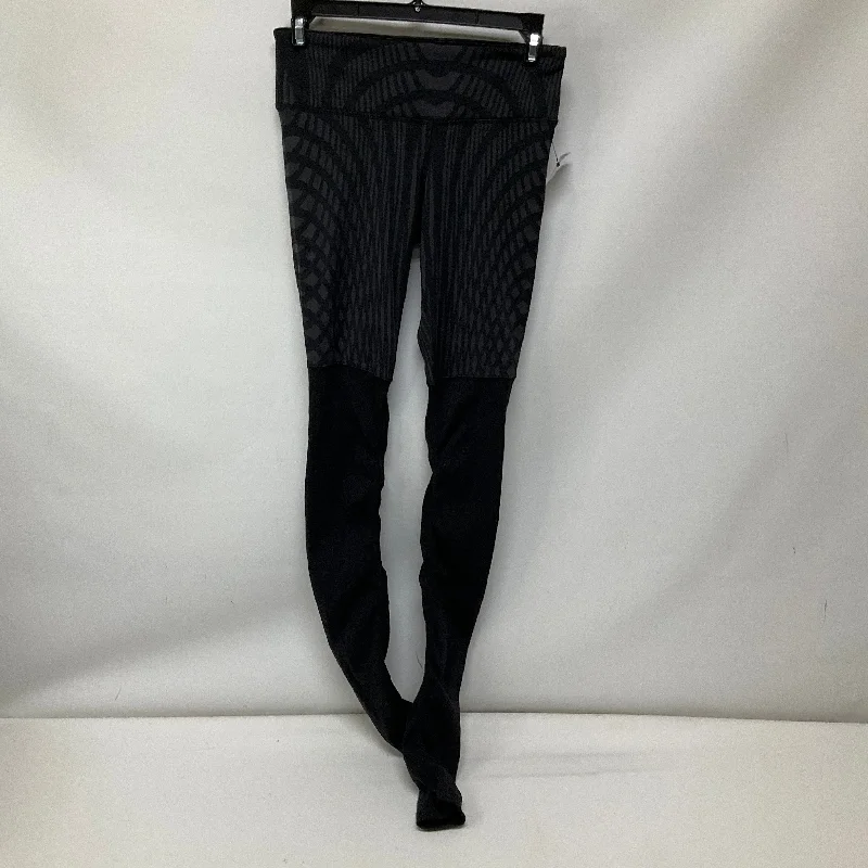Playful Style Athletic Leggings By Alo In Black, Size: Xs