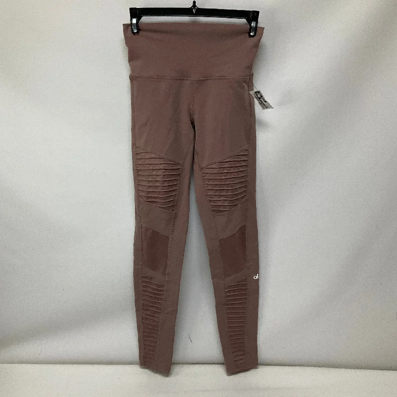 High-quality Fabrics Athletic Leggings By Alo In Mauve, Size: S