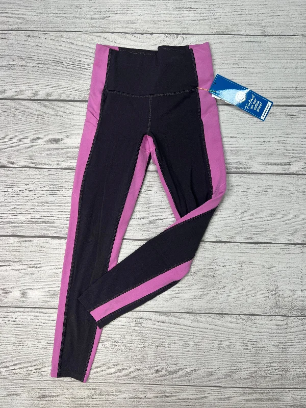 British Style Athletic Leggings By Athleta In Purple, Size: Xs