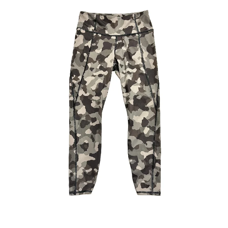 Trendy Items Athletic Leggings By Athleta In Taupe, Size: S
