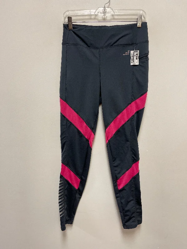 Urban Comfort Athletic Leggings By Bcg In Grey & Pink, Size: M
