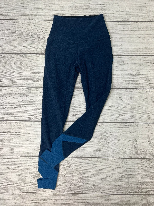 Easy Comfort Style Athletic Leggings By Beyond Yoga In Navy, Size: S