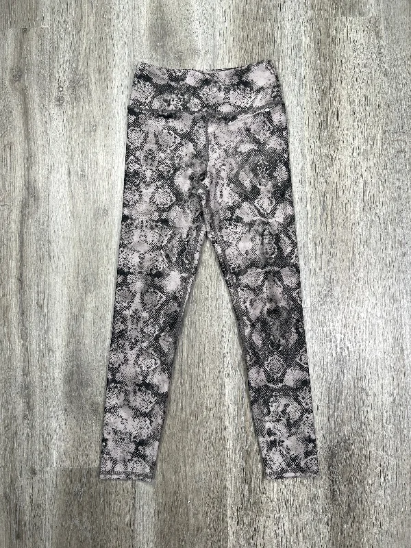 Cozy Look Athletic Leggings By Evolution In Brown, Size: S